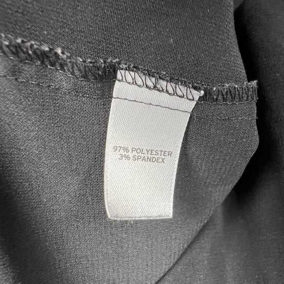 Frenchi black racerback tank top blouse size Small - Picture 4 of 7